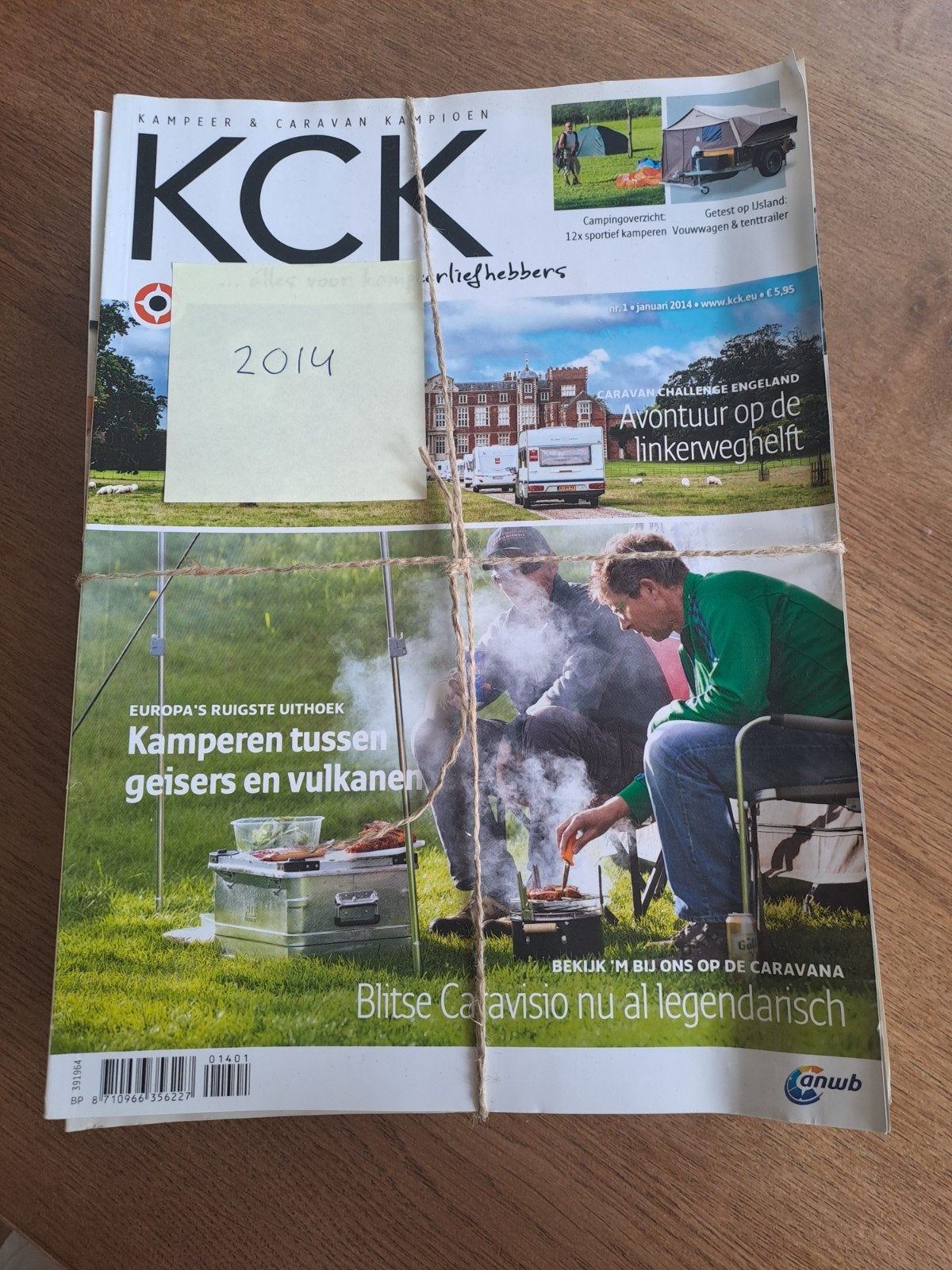 KCK Kampeer & Caravan Kampioen tijdschriften 2014, Ophalen of Verzenden, Gelezen