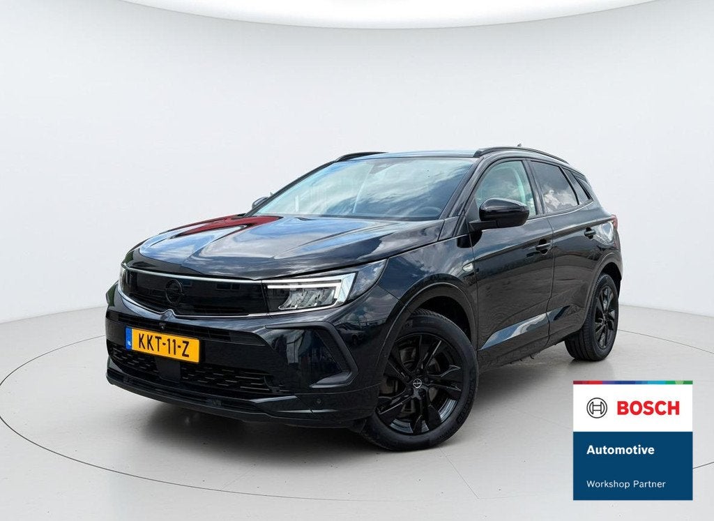Opel Grandland 1.6 Turbo Plug-In Hybrid GS, Auto's, Opel, Euro 6, 4 cilinders, Leder en Stof, Zwart