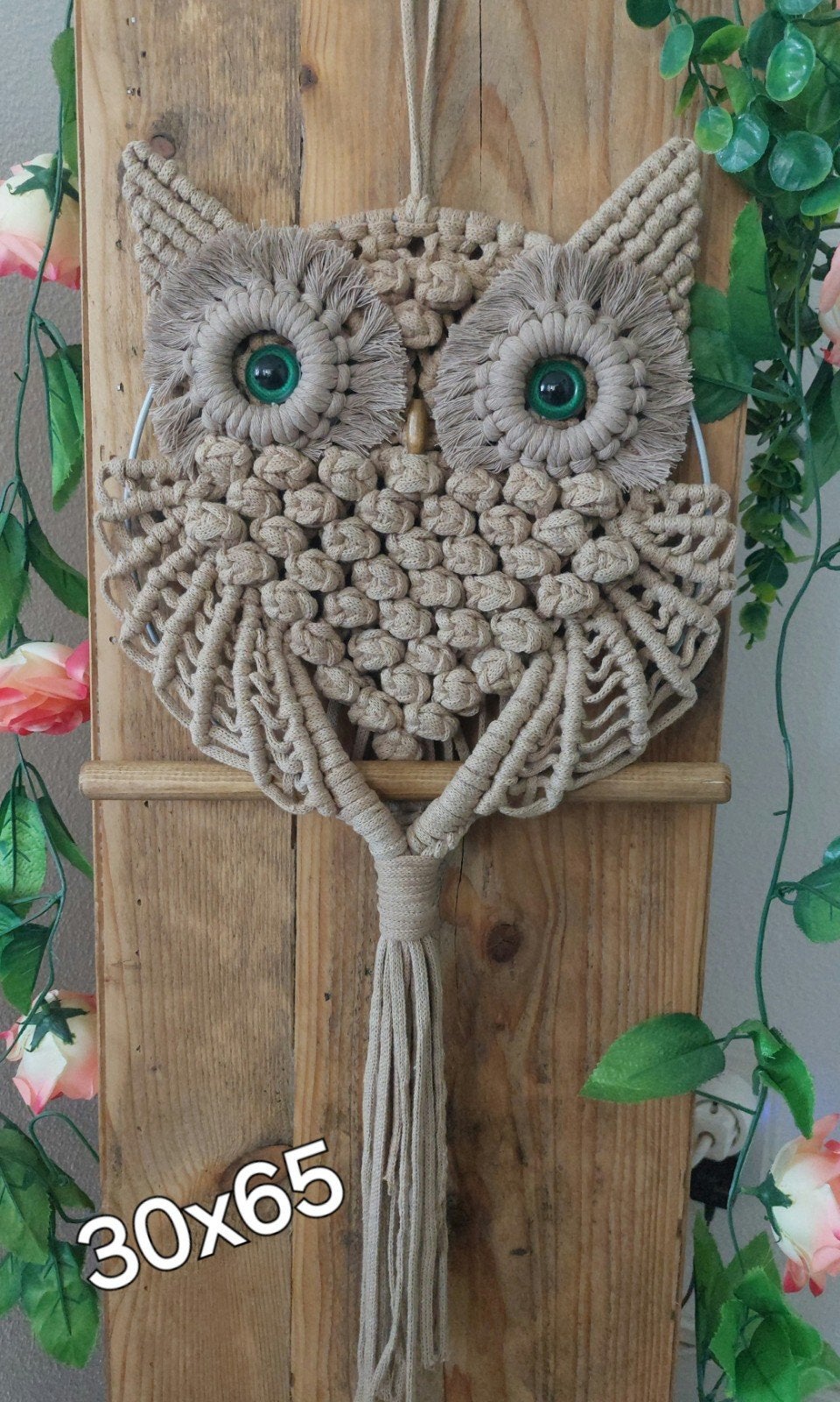 Macrame uil, Ophalen of Verzenden
