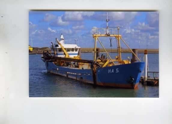 scheepvaart-foto-VISSERIJ-HA 5-ex coaster-5x, Ophalen of Verzenden, Zo goed als nieuw, Boek of Tijdschrift