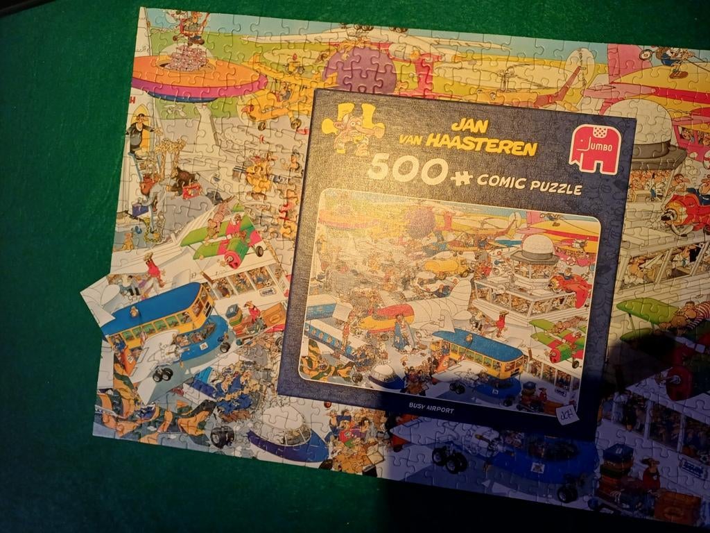 Jan van Haasteren 500 stukjes - Bush Hoppert, Hobby en Vrije tijd, Ophalen of Verzenden, 500 t/m 1500 stukjes, Zo goed als nieuw