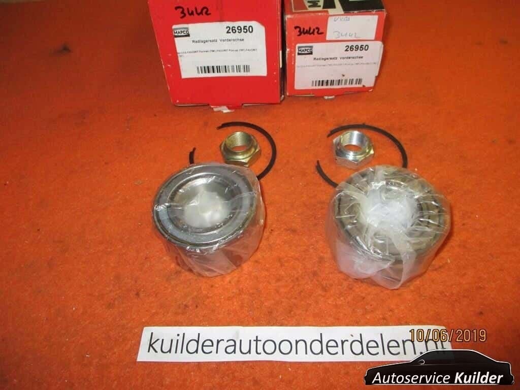 2X Wiellagerset voorzijde Skoda Favorit Felicia MAPCO GMBH, -, -, Nieuw, Ophalen of Verzenden