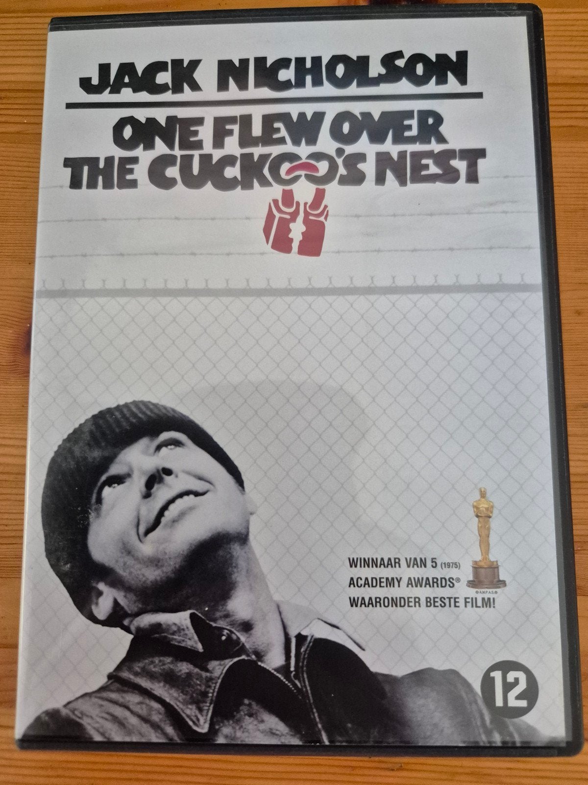 One Flew Over the Cuckoo's Nest DVD - Jack Nicholson, Vanaf 12 jaar, Ophalen of Verzenden, Zo goed als nieuw