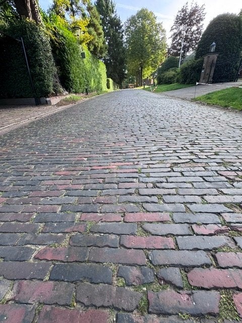 Unieke kleur oud gebakken waaltjes blauw paars rood, Info@destenenman.nl, Gebruikt, Keramiek, DESTENENMAN