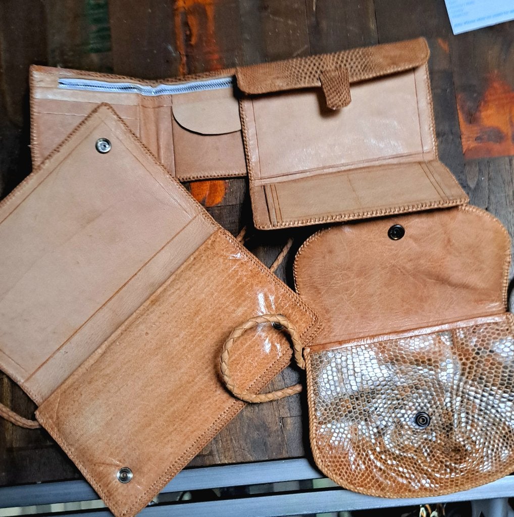 Tasjes slangenleer vintage, Ophalen of Verzenden, Zo goed als nieuw, Overige kleuren