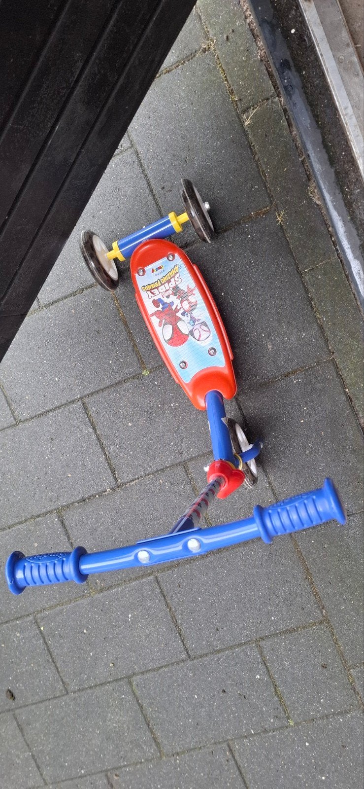 Spidey en zijn team step - 2x gebruikt, Ophalen, Gebruikt, Gewone step, Marvel Spidey