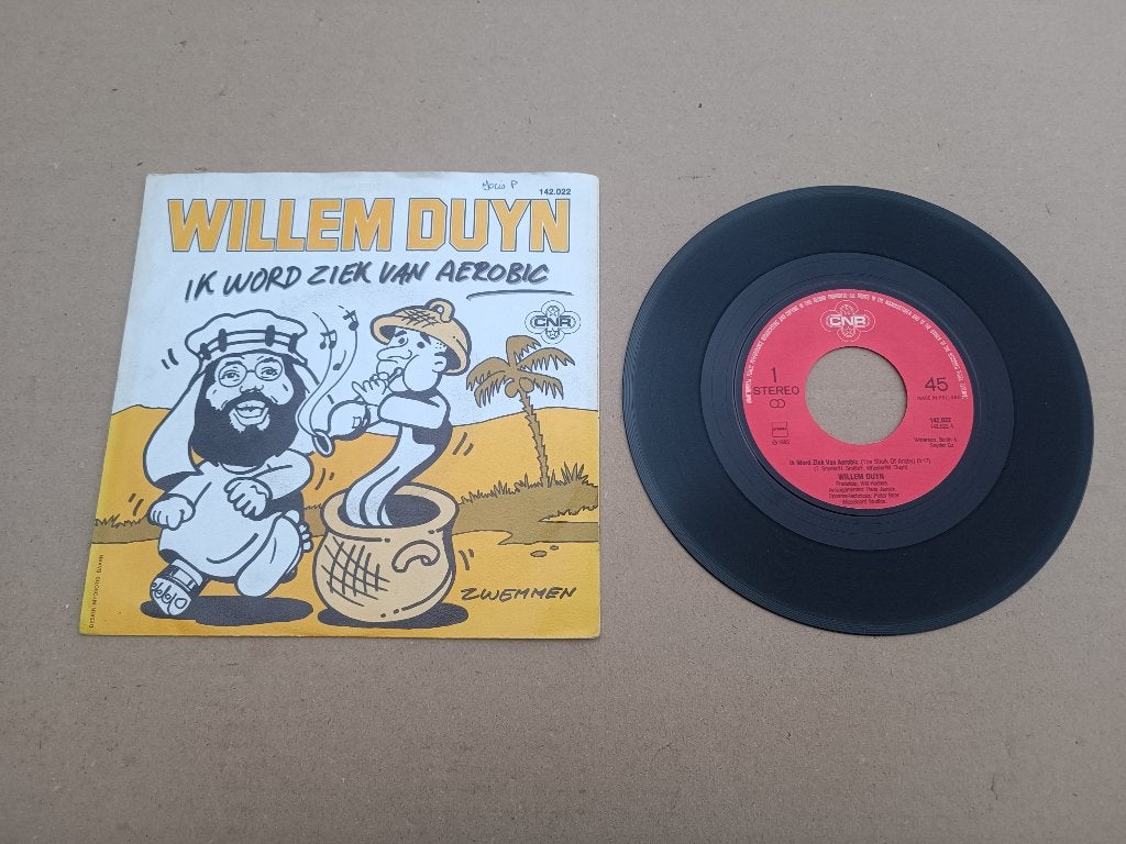 Single: Willem Duyn - Ik word ziek van aerobic (1983), Verzenden, Gebruikt, Nederlandstalig