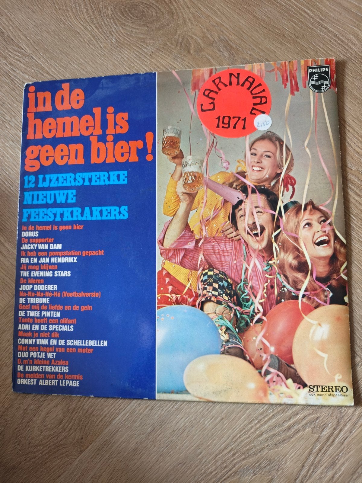 In de Hemel is Geen Bier! - 12 izersterke Nieuwe Feestkraker, Cd's en Dvd's, LP, Gebruikt, Ophalen of Verzenden, Feestmuziek