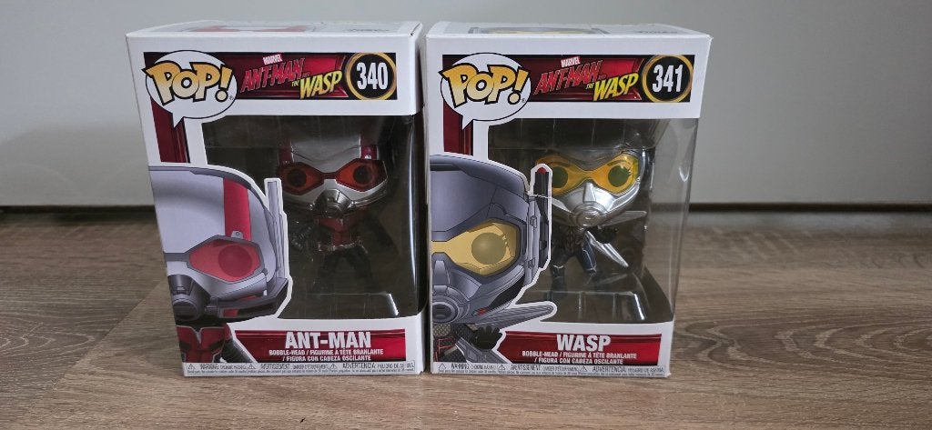 Funko Pop! Ant-Man and the Wasp - Ant-Man & Wasp Set, Ophalen of Verzenden, Zo goed als nieuw