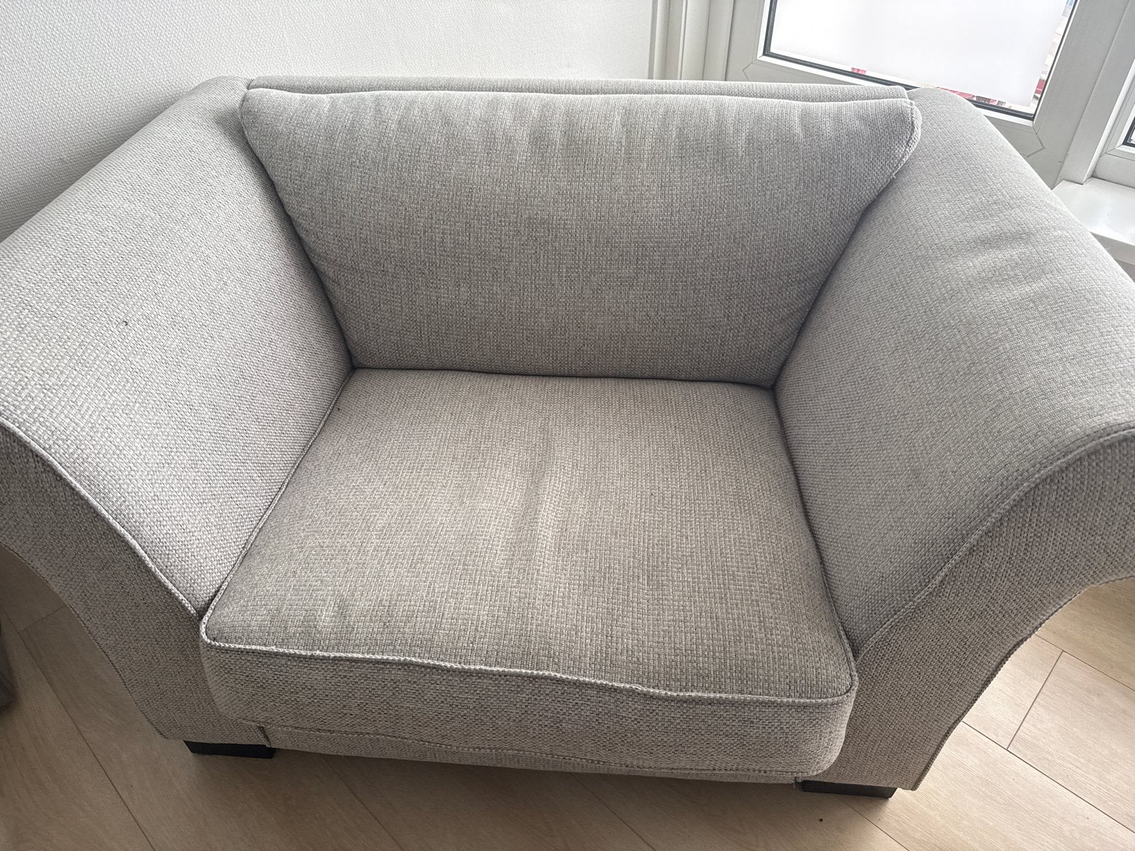 Lekkere luie stoel, Huis en Inrichting, Fauteuils, Ophalen, Gebruikt, Stof, 75 tot 100 cm