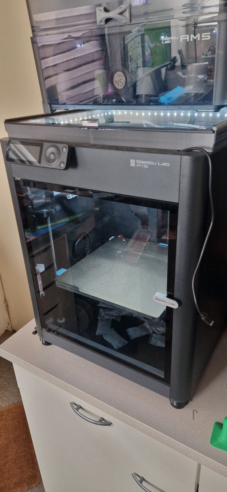 Bambu Lab P1S 3D-printer - Zeer goede staat, veel upgrades, Computers en Software, Ophalen, Ingebouwde Wi-Fi, Bambu P1S, Zo goed als nieuw