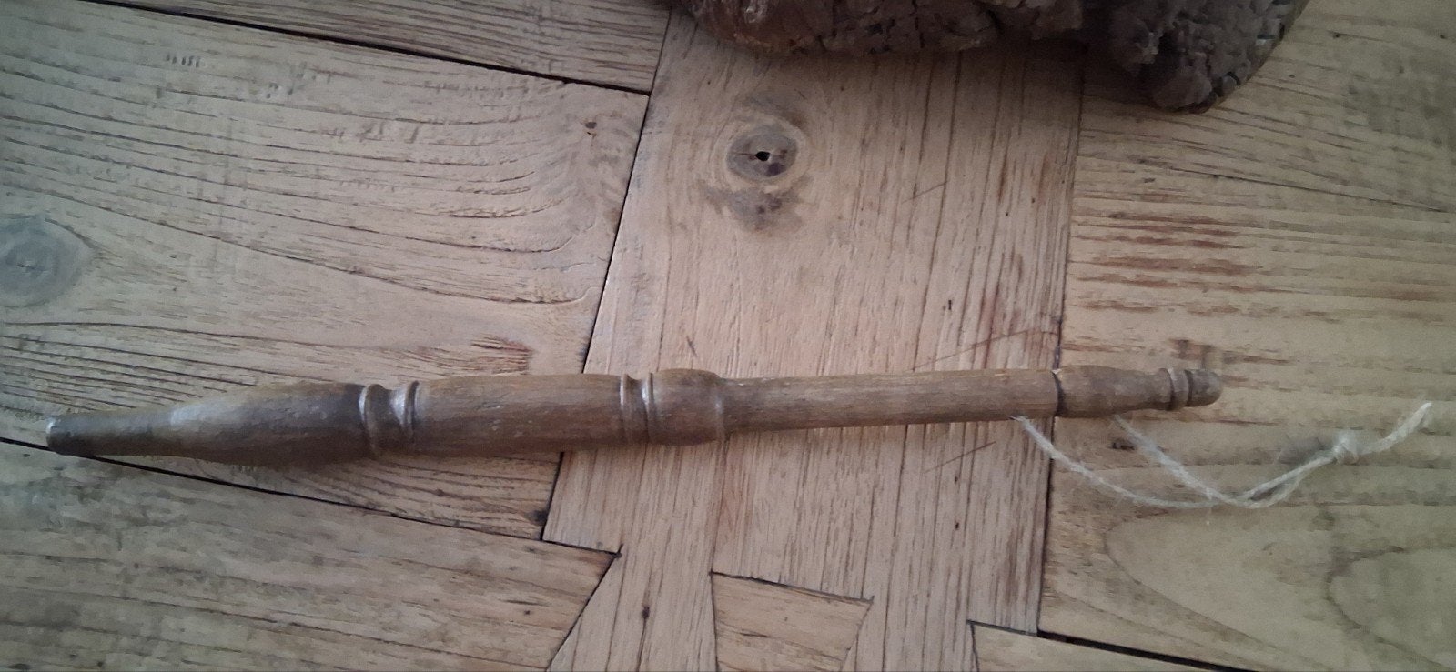 Houten klos, Huis en Inrichting, Woonaccessoires | Overige, Ophalen, Gebruikt, Hout