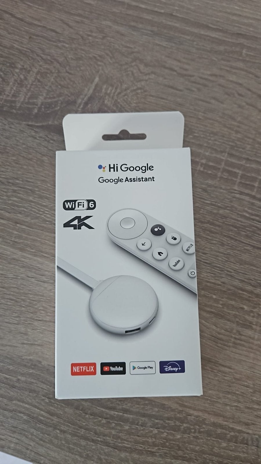 4K Streaming Stick met Google TV, WiFi 6 & Afstandsbediening, Ophalen of Verzenden, Nieuw