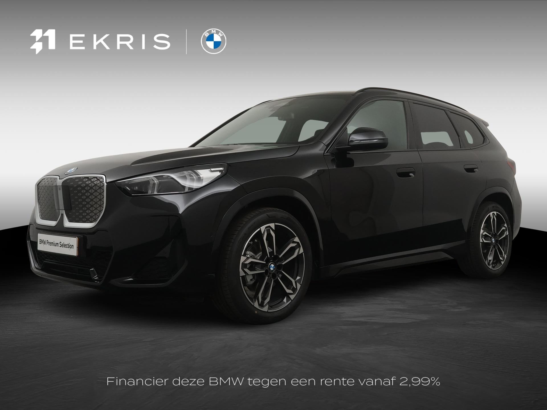 BMW iX1 eDrive20 67 kWh M Sport Edition | SoH 100% | Comfort, Auto's, BMW, 514 km, Met garantie (alle), Zwart, 204 pk