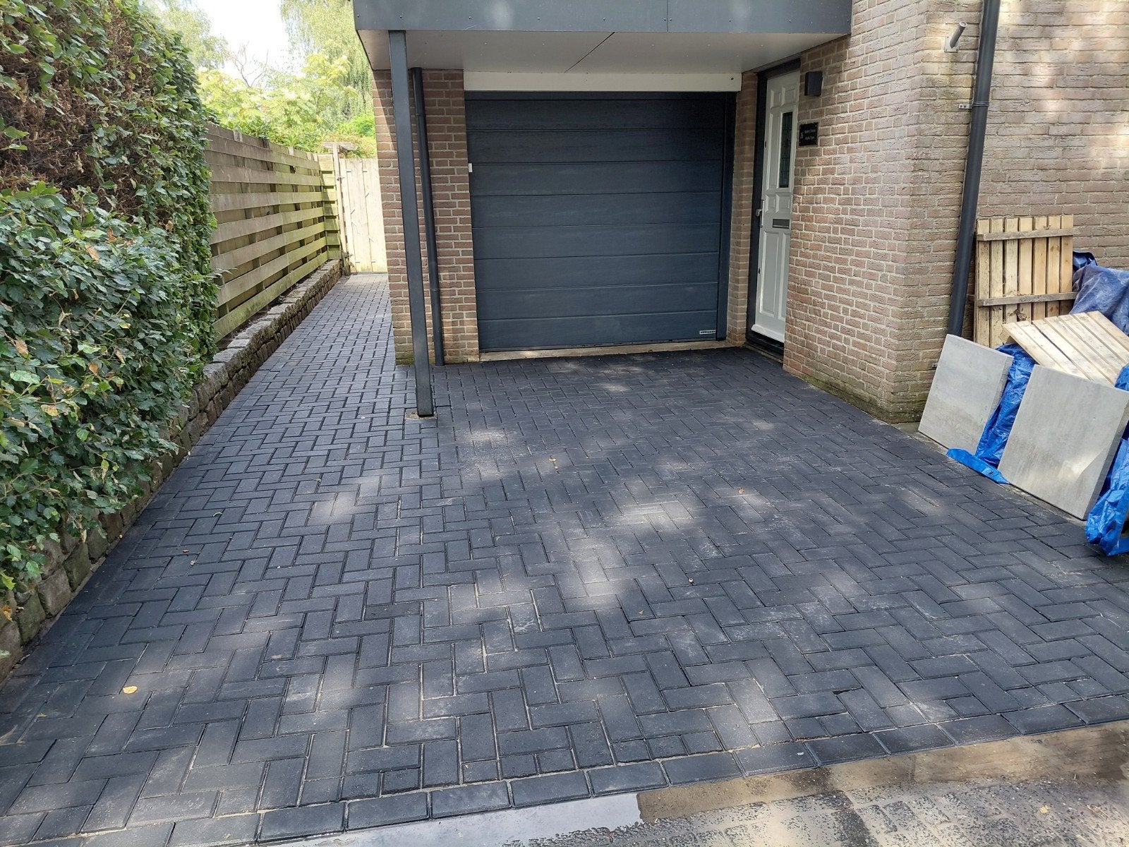 Opritklinkers antraciet NIEUW, Ophalen, Nieuw, Minder dan 5 m², Folie