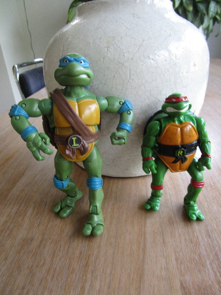 2x Ninja Turtles, Ophalen of Verzenden, Zo goed als nieuw