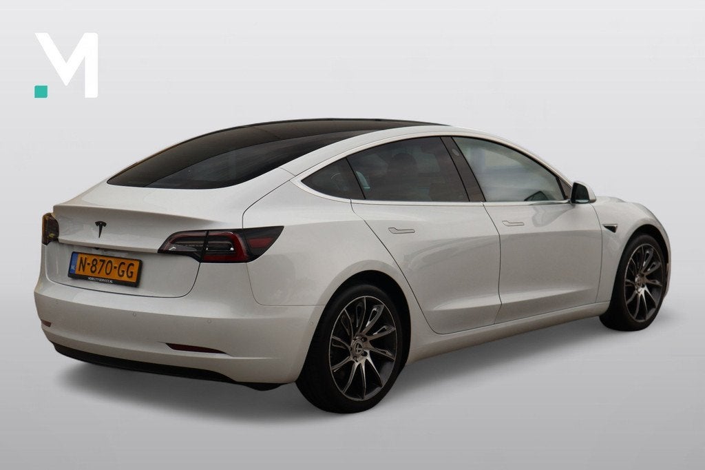 Tesla Model 3 Standard RWD Plus 60 kWh SOH89%, 238 pk, Gebruikt, 370 km, Wit