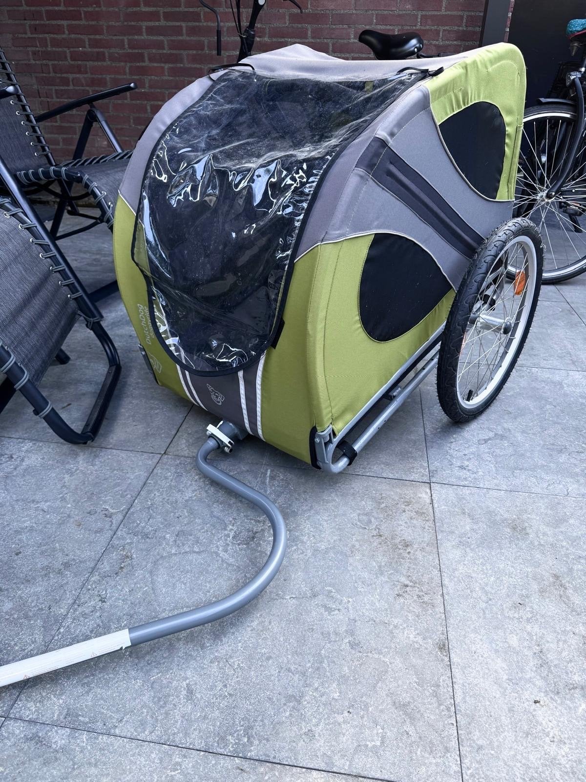 DOGGYRIDE Hondenfietskar met ritsrand schade, Ophalen, Gebruikt, Opvouwbaar, 20 tot 40 kg