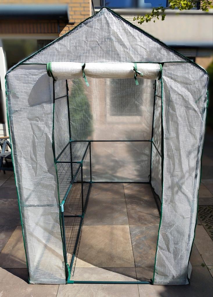 Greenhouse, kweektent, kweekkas, Ophalen, Folie, Aluminium, Kweekkas