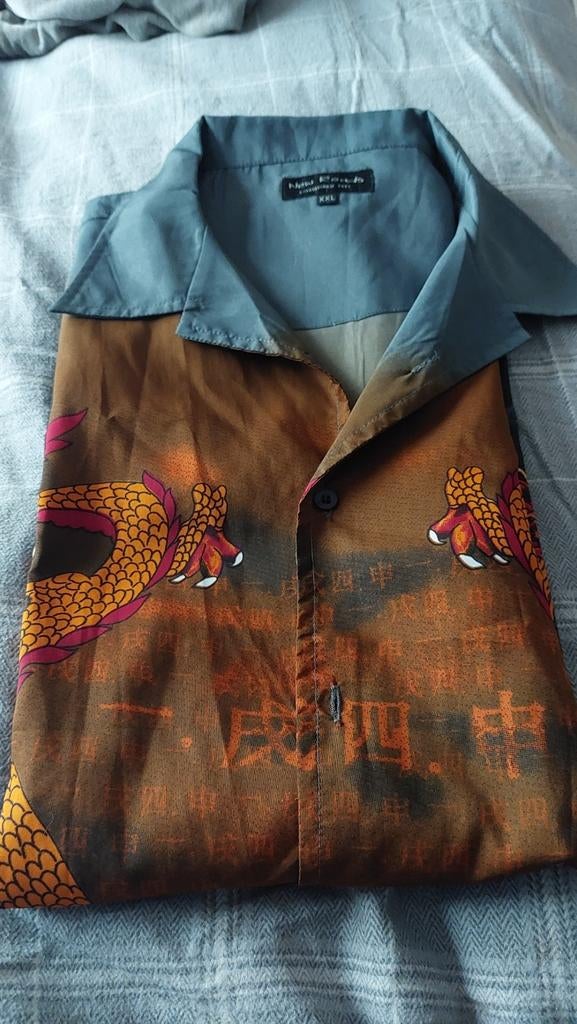 APART OVERHEMD XXL, Ophalen of Verzenden, Zo goed als nieuw, Blauw, Overige halswijdtes