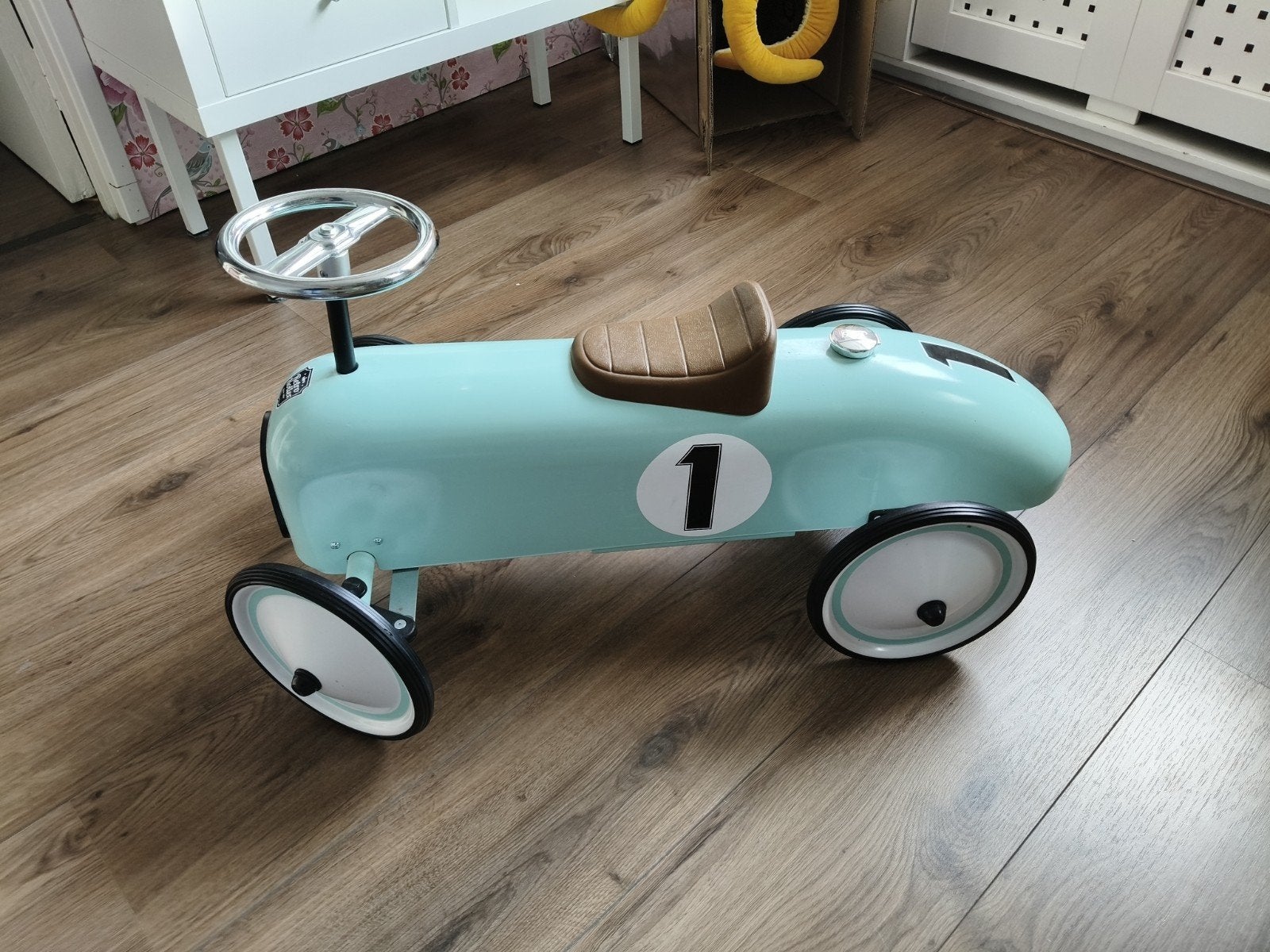 Retro Roller loopauto - Zo goed als nieuw, Ophalen, Zo goed als nieuw, Loopvoertuig
