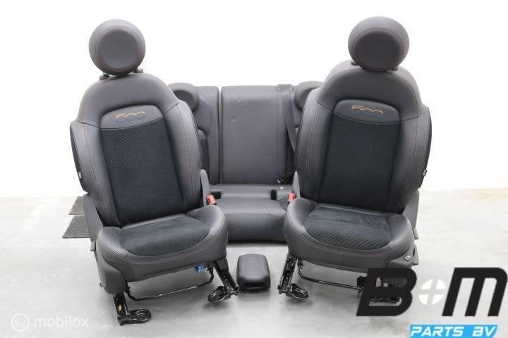 Leder + stof interieur Fiat 500X ., Gebruikt
