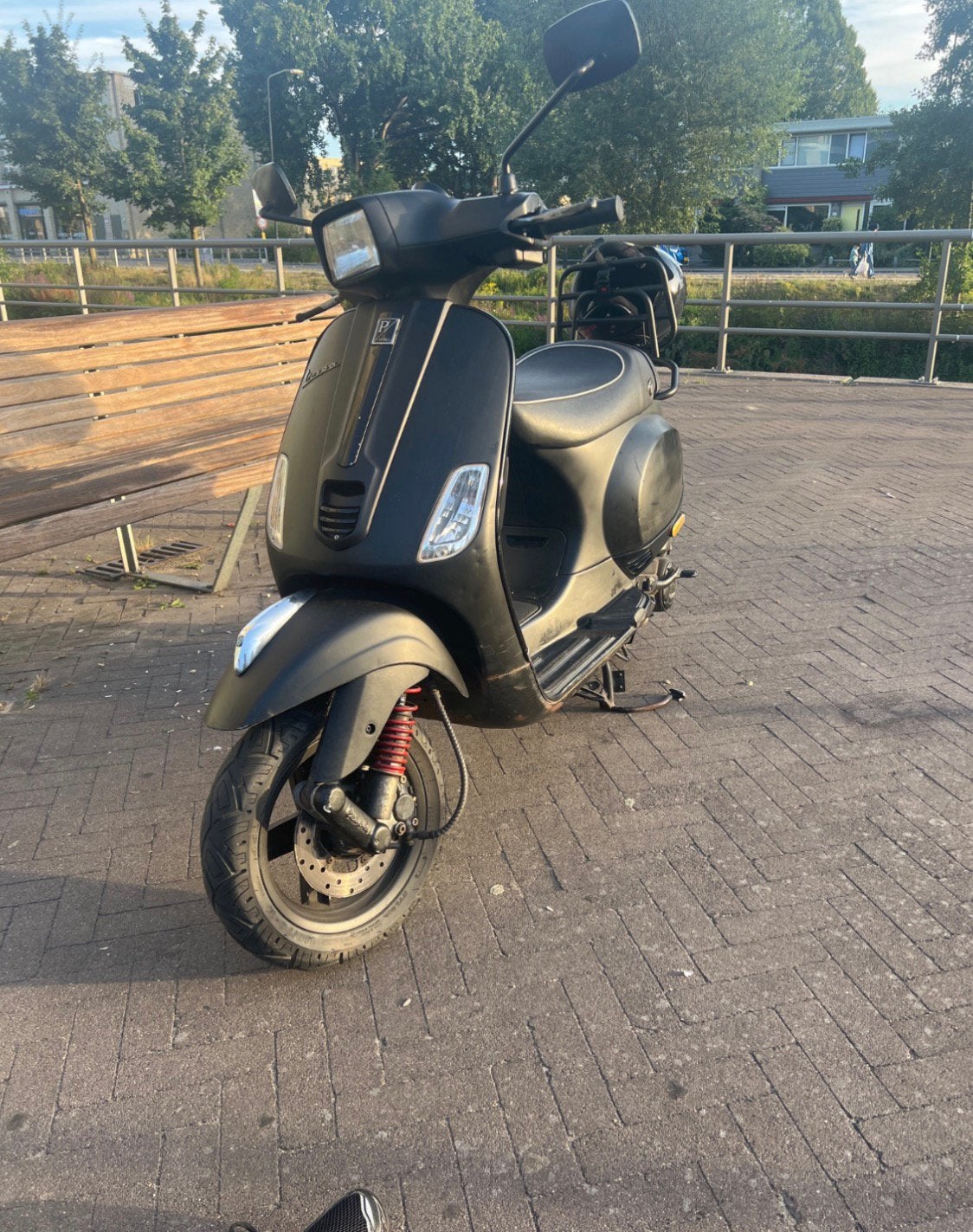 Vespa s50, Fietsen en Brommers, Ophalen, Gebruikt, Maximaal 45 km/u, Vespa S