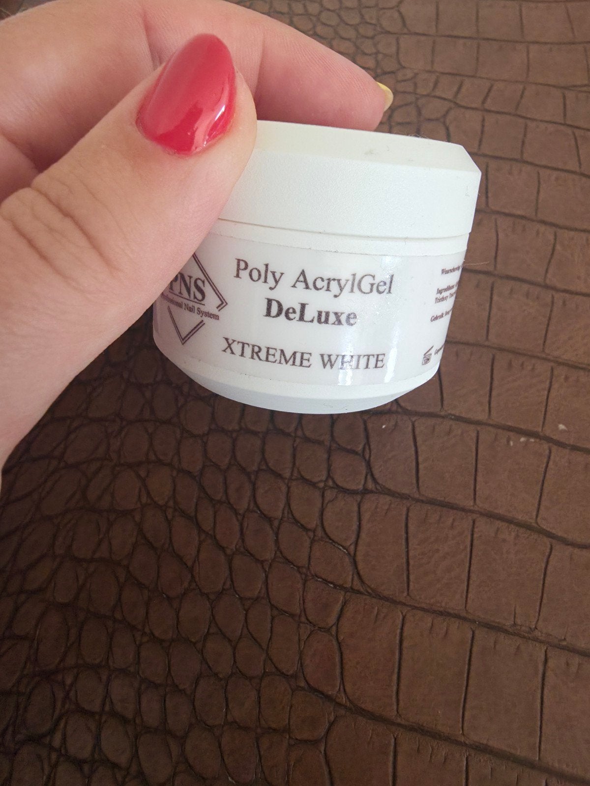 Poly acrylgel nieuw, Wit, Nieuw, Ophalen of Verzenden, Handen en Nagels