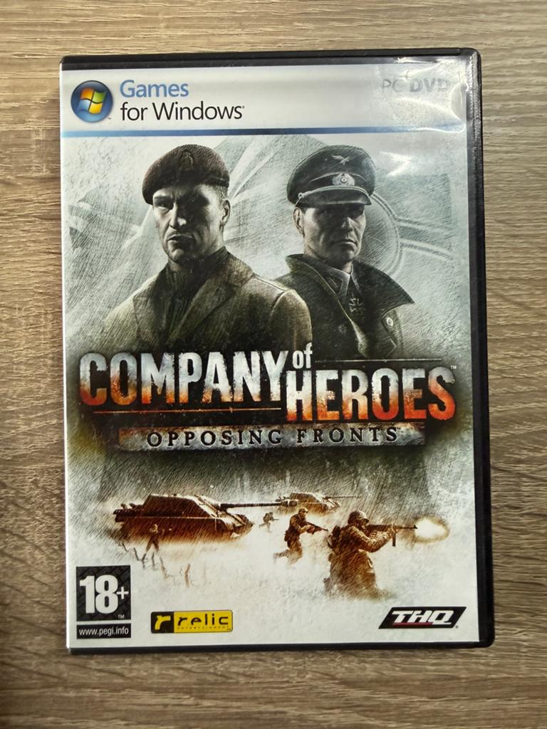 Company of Heroes: Opposing Fronts PC DVD - Strategie WOII, Online, Gebruikt, Vanaf 18 jaar, 1 speler