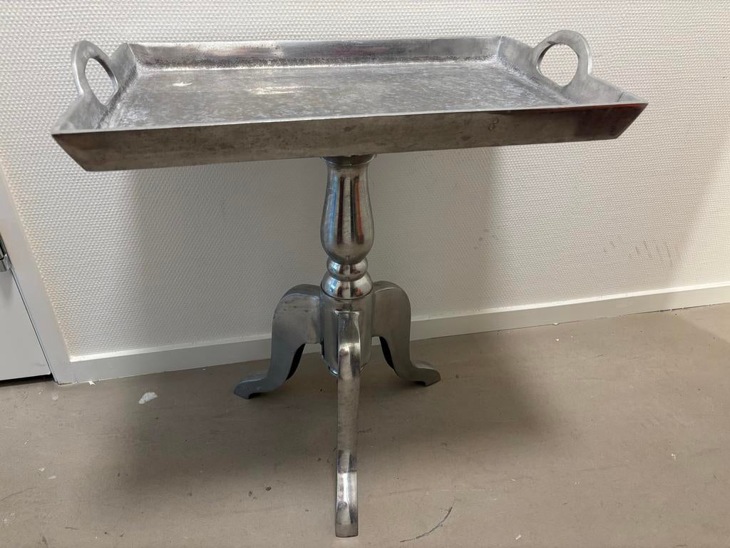 Riviera Maison wijntafel, Metaal of Aluminium, Nieuw, 55 tot 75 cm, Rechthoekig