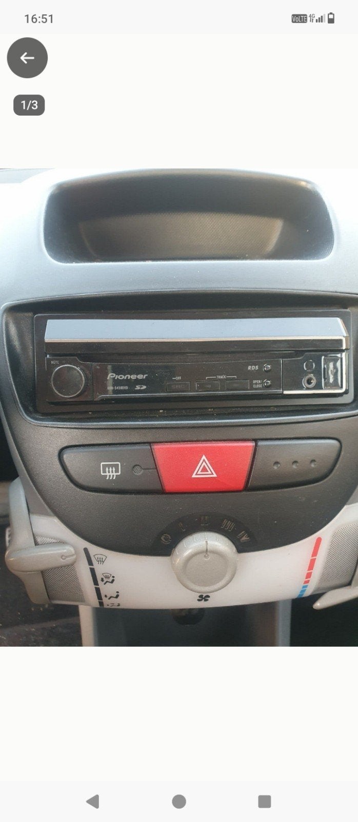 pioneer klapscherm, Auto diversen, Ophalen of Verzenden