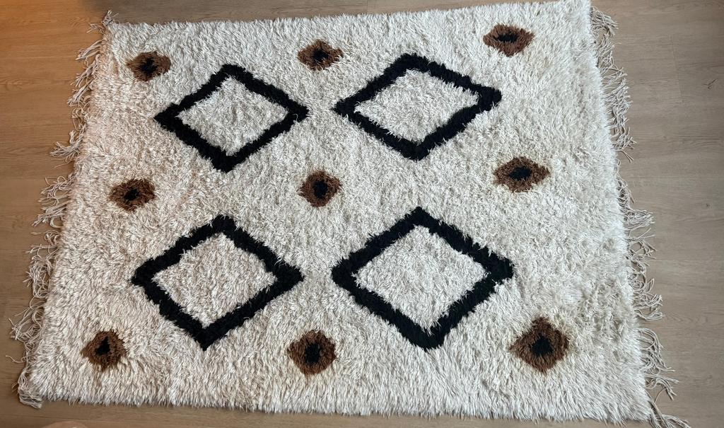 Tapis Petit Jet Vloerkleed Black, 100 tot 150 cm, Ophalen of Verzenden, Zo goed als nieuw, 150 tot 200 cm