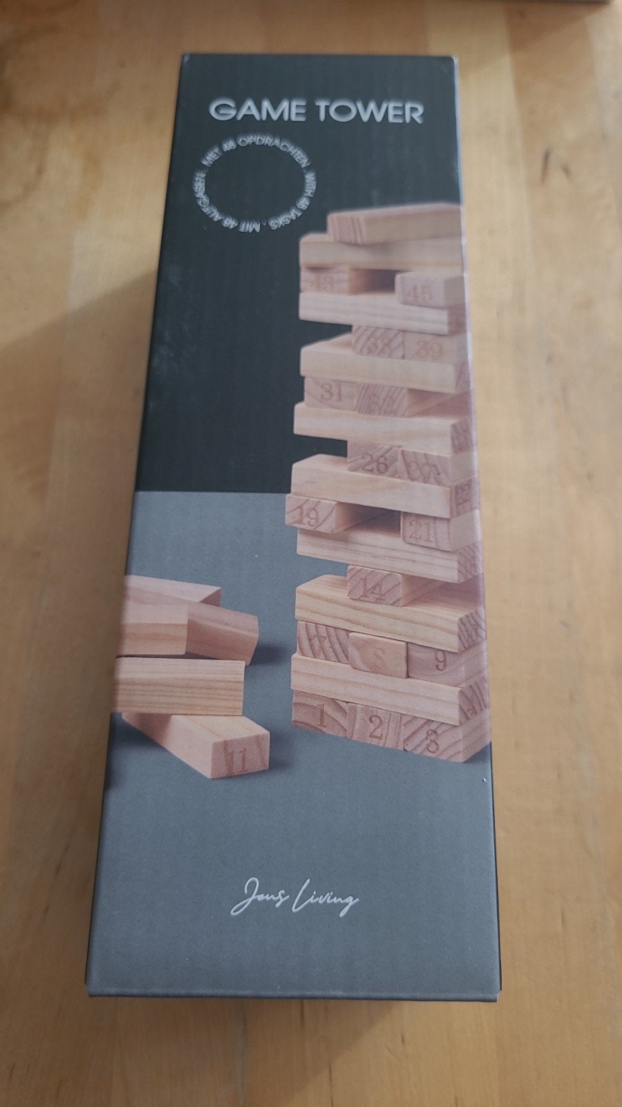 Game tower met 48 opdrachten Jens living, Ophalen of Verzenden