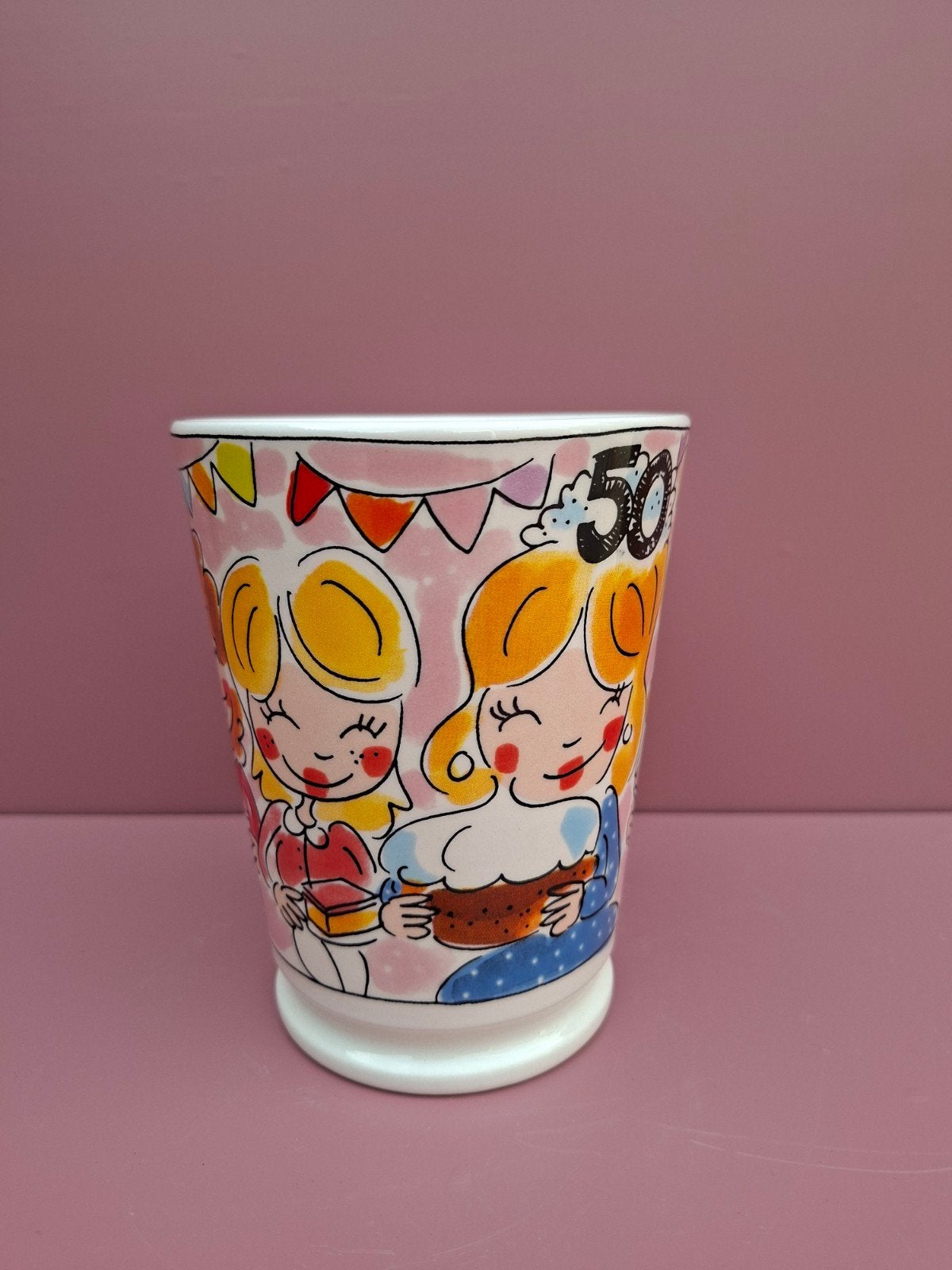 Blond Amsterdam mok XL, Zo goed als nieuw, Aardewerk, Blond Amsterdam, Mok