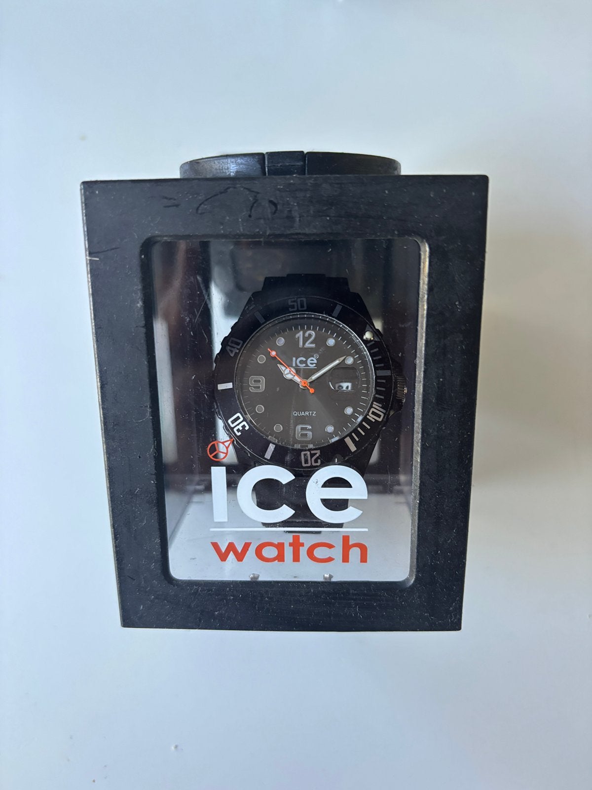 Ice watch, Ophalen of Verzenden, Gebruikt, Zwart, Jongen of Meisje