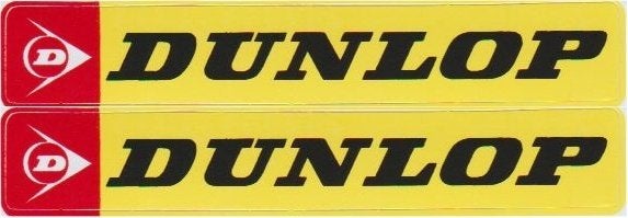Dunlop sticker set #2, Verzenden