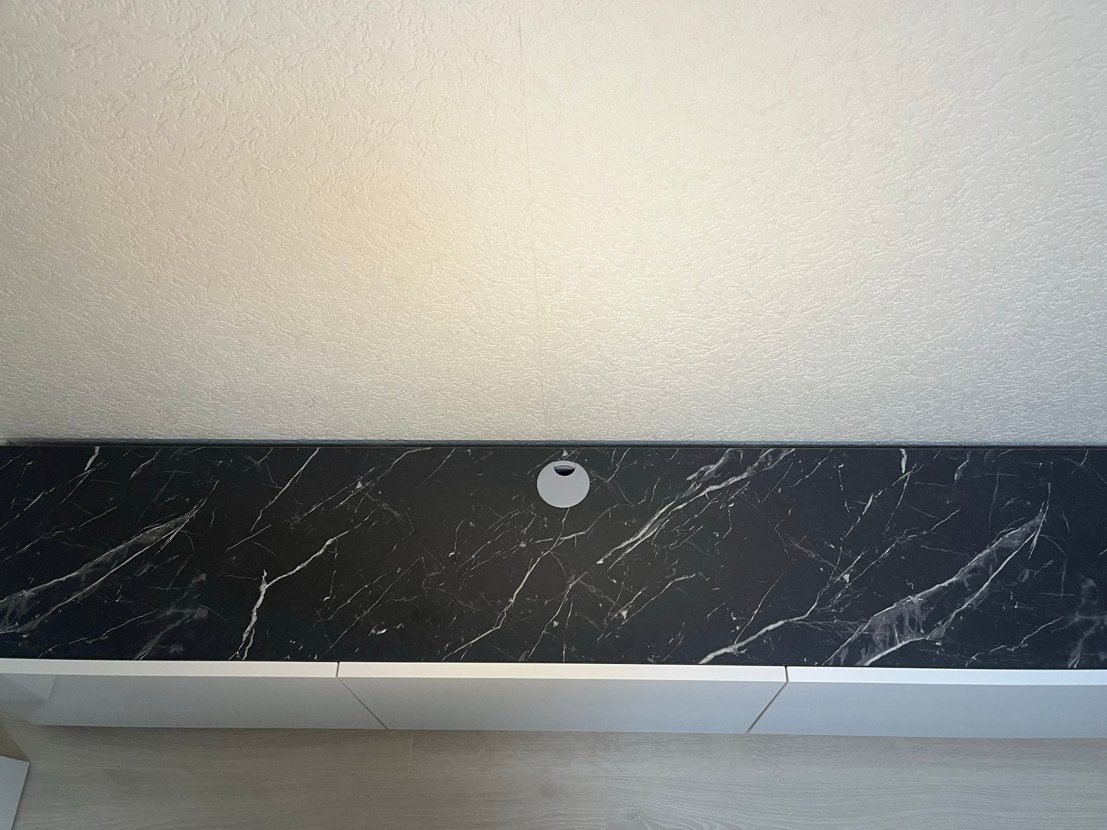 Zo goed als nieuw TV meubel - Moderne stijl, Kunststof, Ophalen of Verzenden, Zo goed als nieuw, 200 cm of meer