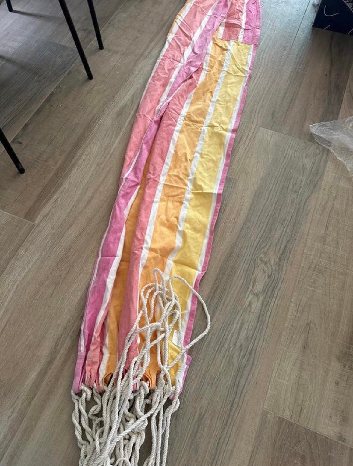 Zo goed als nieuwe hangmat - Kleurrijk en comfortabel, Ophalen of Verzenden, Zo goed als nieuw, Binnen