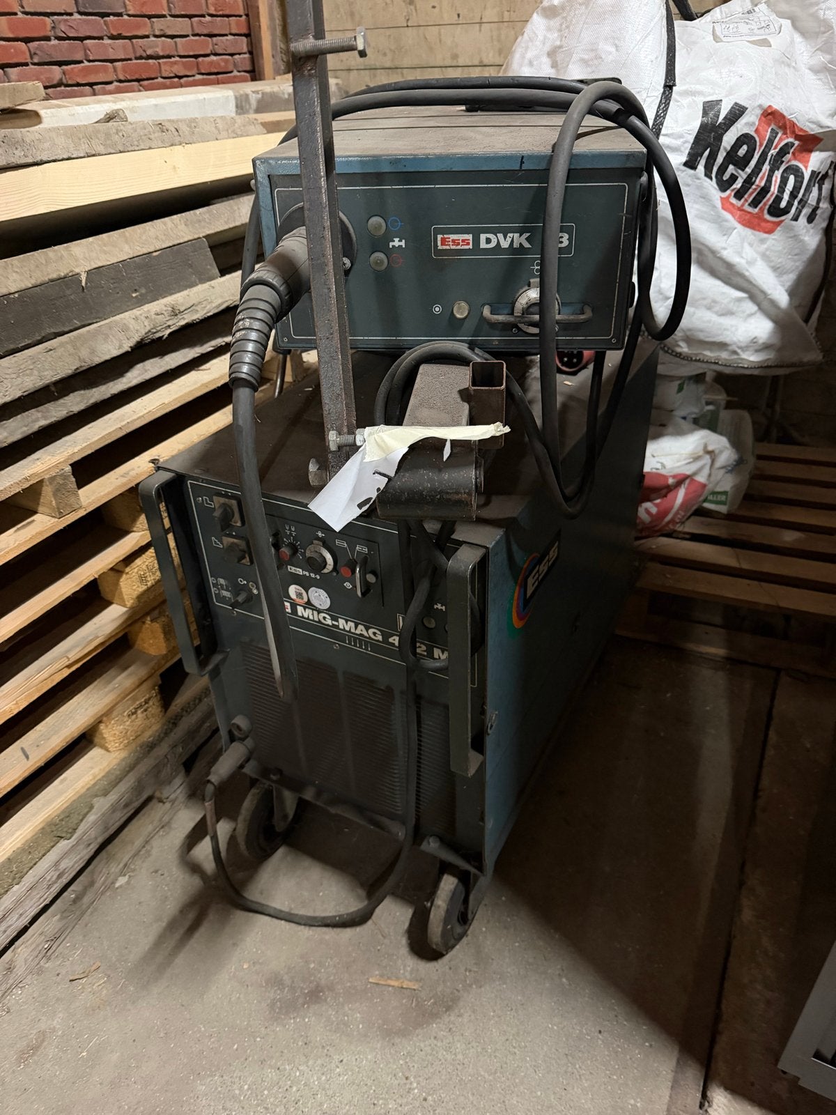 ESS MIG-MAG Lasapparaat Type 402M - Krachtig en Betrouwbaar, Ophalen, Gebruikt, 250 ampère of meer, Co2