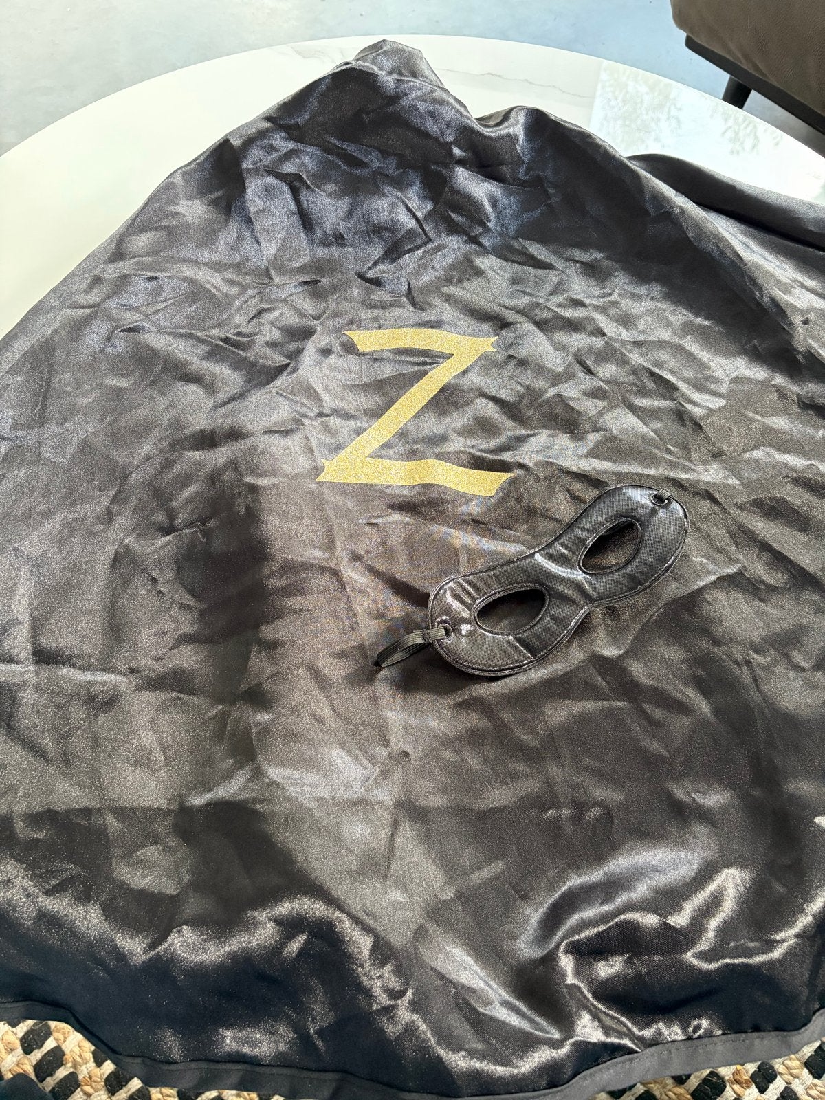 Zorro cape en masker - Verkleedset, Ophalen of Verzenden, Nieuw