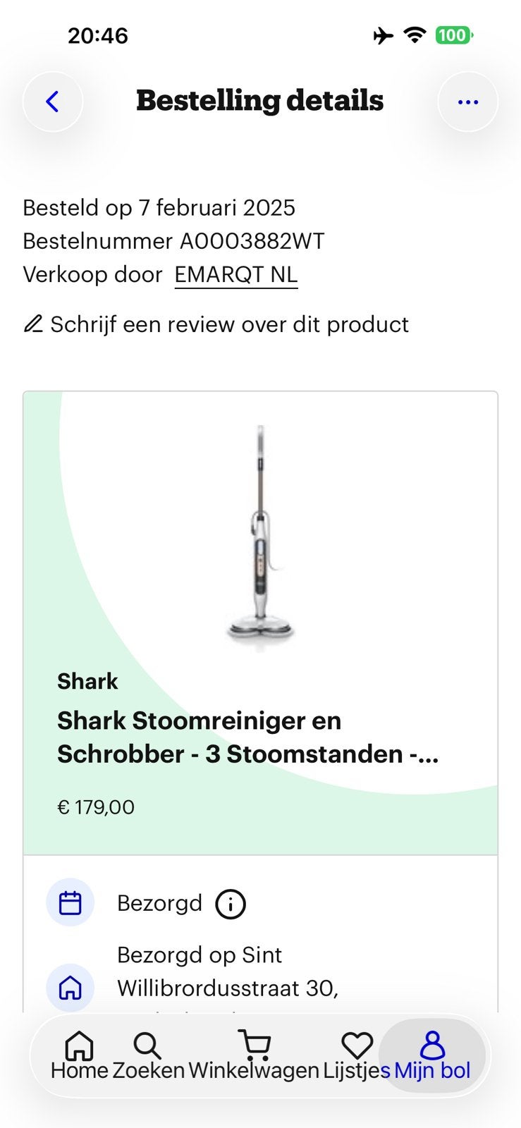 Shark steam & scrub, Ophalen, Zo goed als nieuw