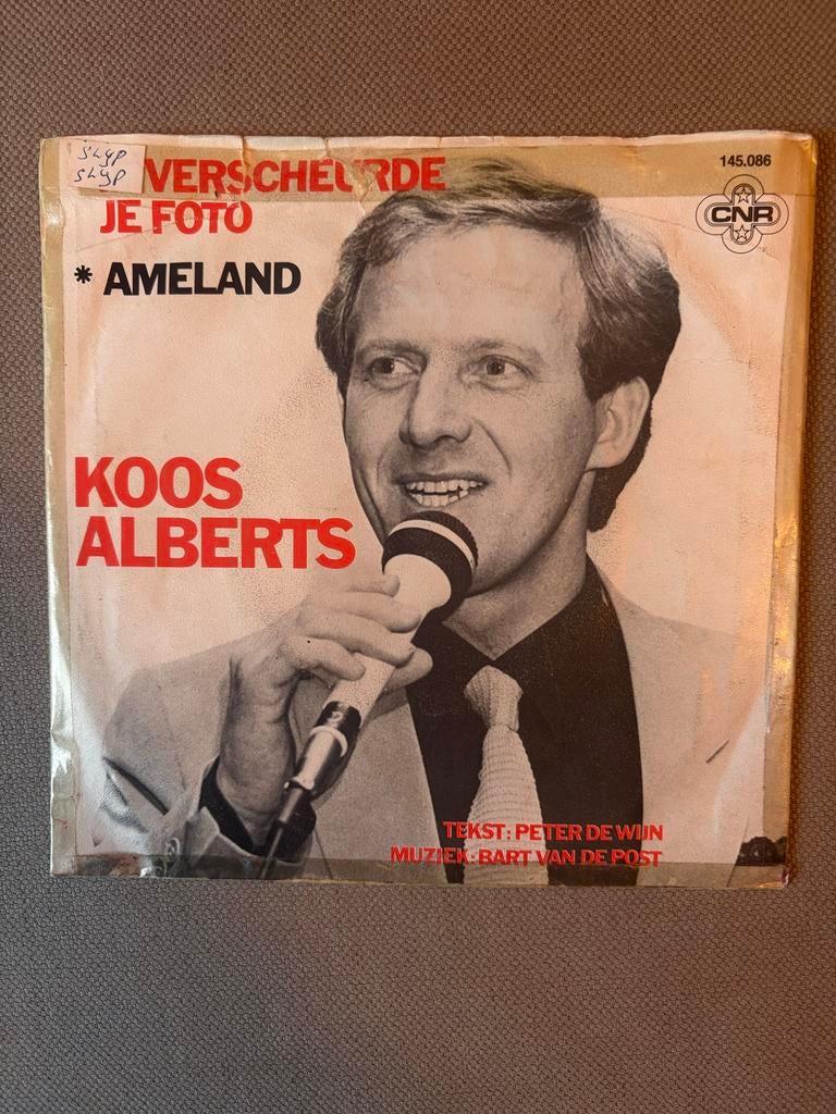Koos Alberts - Je Foto / Ameland Single (1986), Ophalen of Verzenden, Zo goed als nieuw, Overige formaten, Jazz
