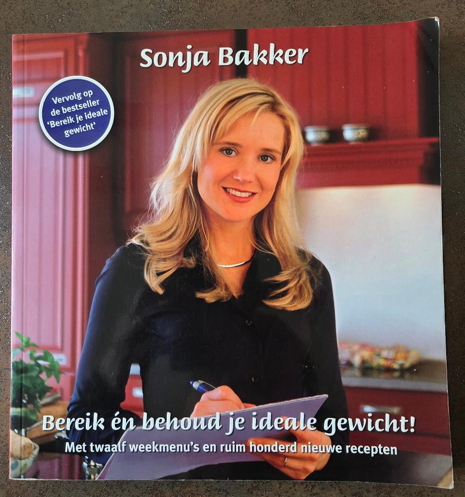 Sonja Bakker - Bereik en behoud je ideale gewicht !, Verzenden, Zo goed als nieuw, Dieet en Voeding, Sonja Bakker