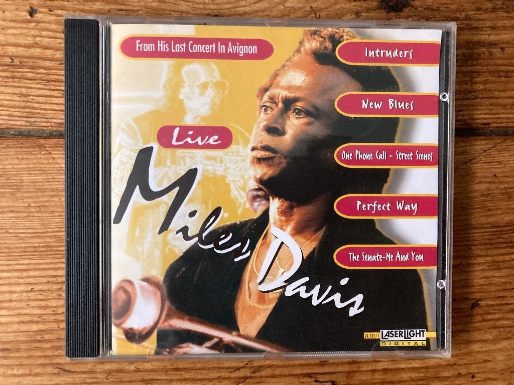 CD Miles Davis - Live from his last concert in Avignon, Ophalen of Verzenden, Zo goed als nieuw, Jazz, Inclusief doosje