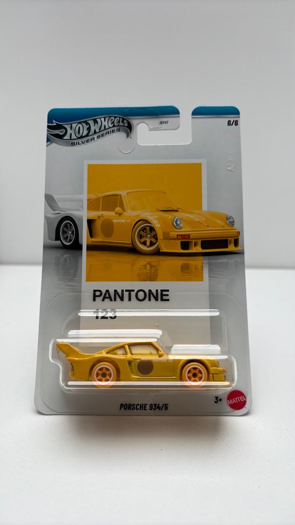Hot Wheels Silver Series Porsche 934/5 Pantone Nieuw, Auto, Nieuw, Ophalen of Verzenden, Mattel