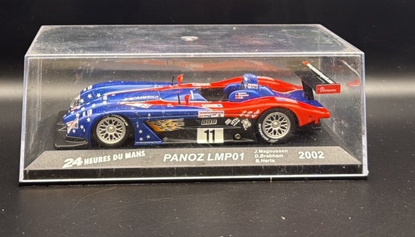Panoz LMP01 #11 24 Heures du Mans / Le Mans 2002 schaal 1:43, Ophalen of Verzenden, Zo goed als nieuw, Auto, Overige merken