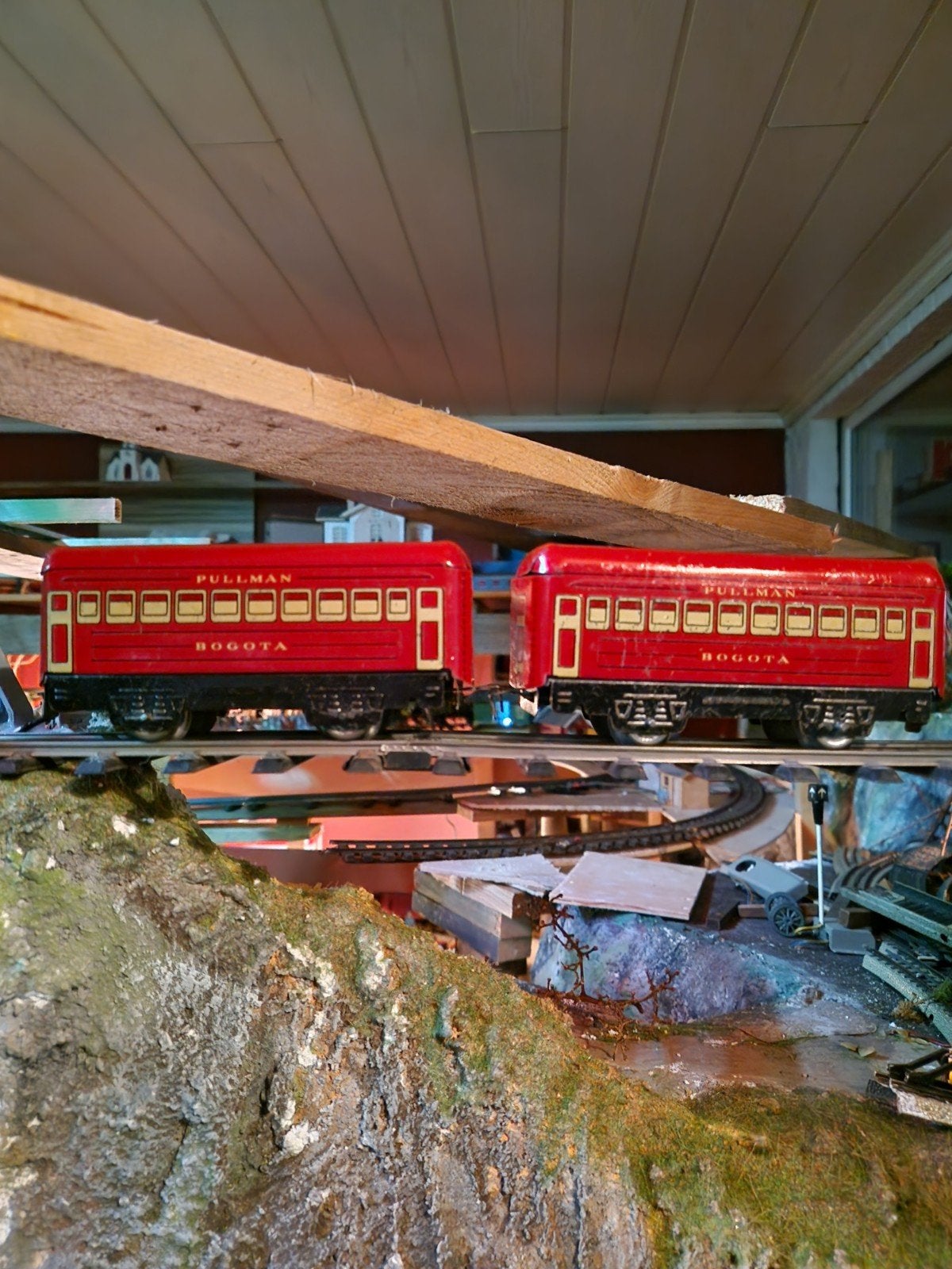 Marx Spoor 0 Pullman wagons “Bogotà” – set van 2

Beschrijvi, Antiek en Kunst, Ophalen of Verzenden