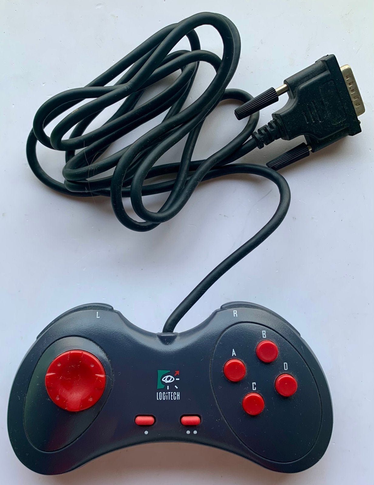 Logitech Thunderpad G-YB ARC2 - 90's PC gamepad, Ophalen of Verzenden, Gebruikt, Logitech