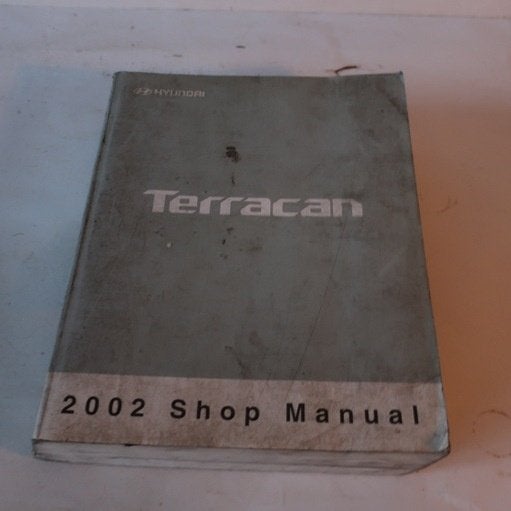 Hyundai Terracan 2002 shop manuals fabriek uitgave origineel, Ophalen of Verzenden, Gelezen, Overige merken