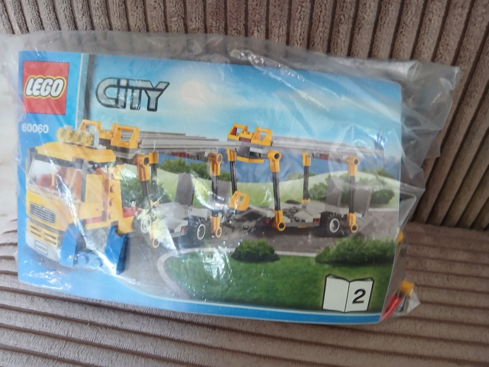 lego 60060 auto transport, Ophalen of Verzenden, Gebruikt